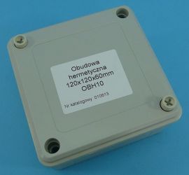 OBH-10 OBUDOWA HERMET.120x120x60mm