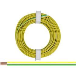 Donau 318-354 Strand 3x0.14mm&#xB2; Yellow/White/Green 5m Plastic Insulated