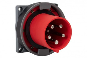 Wtyk siłowy tablicowy odbiornikowy 125A 5p /FE/ IP67