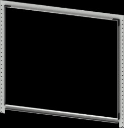 Protective type upgrade, rectangular, sheet steel, (L x W x H x D) 800 x 800 x 675 x 22 mm, 8PQ2067-8BA02