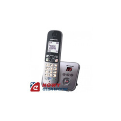 Telefon PanasonicKX-TG6821PDM(+ Szary z sekretarką bezprzewodowy