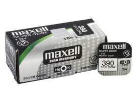 Bateria srebrowa Maxell 390 / SR1130SW (389 SR54 AG10)