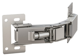 Zawias schowany Stal długość 52mm Zawias schowany szerokość 112mm Swobodne wychylanie