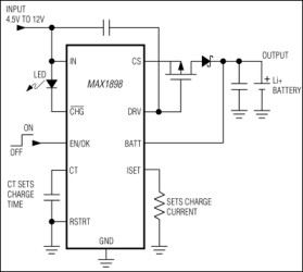 Linear Charger for Single-Cell Li+ Battery