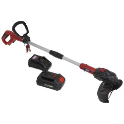 Sealey CS20VCOMBO2 Strimmer Cordless 20V with 2Ah Battery &amp; Charger