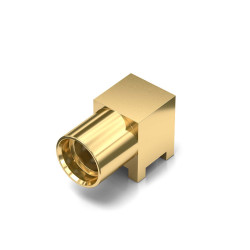 Złącze koncentryczne Montaż powierzchniowy Żeński typ złącza Złącze MMCX Lutowane