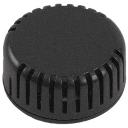 Hammond 1551V11BK Miniature ABS Round Enclosure Vented