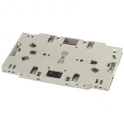 Kaseta światłowodowa FO z pokrywą i uchwytami na 2x12 spawy