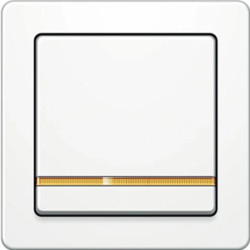 Q.1 Klawisz z 2 dołączonymi soczewkami śnieżnobiały aksamit 16216089