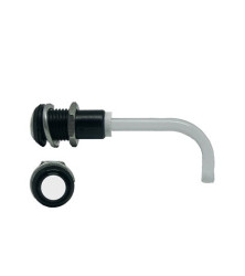 RHD-0900-3500-F9P67PR Rura oświetleniowa LED, Sztywny Panel, Kąt prosty, dł. 88.8 mm, 1-drożny, Bivar Przezroczysty 9 mm