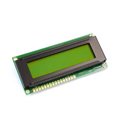 Wyświetlacz LCD Display Elektronik DEM16220SYH-PY czarny żółto-zielony (S x W x G) 80 x 36 x 10.5 mm