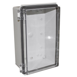 Obudowa ogólnego użytku ABS szerokość zew. 170 mm długość zew. 270 mm wys. zew. 110 mm CAMDENBOSS IP67 Szary