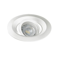 Oczko sufitowe regulowane COLIE DTO-W bez oprawki Gx5,3/GU10 max 10W biały mat 26740