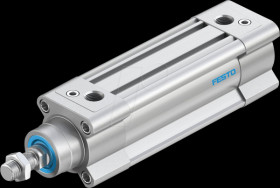 2123225 Standard cylinder, DSBC, dia. 40 mm, M12x1.25, G1/4, PPVA