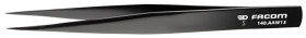 Pęseta dł. całkowita 130 mm Facom antymagnetyczna Stal węglowa