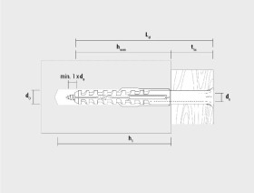 Kołek ramowy MFR SB 8x120mm ze śrubą sześciokątną z gniazdem TX /opak. = 50 szt./ (98120MFRSB) CELO