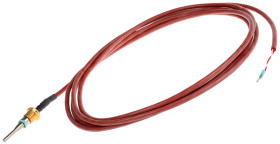 Czujnik RTD PT100 długość 27.5mm średnica 5.4mm +200°C żyły 2 Sonda