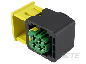 Złącze samochodowe 4-pinowe TE Connectivity 2-rzędowe Gniazdo 40A 3-1418 Montaż na kablu Przewód Obudowa do zacisków