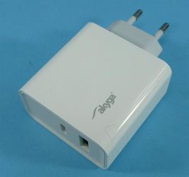 ŁAD.SIEC.45W USB-C/USB 20V/3A