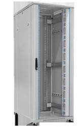 Szafa stojąca RACK 19 42U 800x1000mm drzwi pełne szara G7