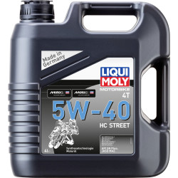 Liqui Moly 20751 Motorbike Engine oil 4T 5W-40 HC Street 4L