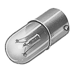 Żarówka sygnalizacyjna 24 V BA9s Biały EAO rozmiar 28 mm