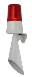 Zestaw sygnalizatorów akustycznych i lamp sygnalizacyjnych 230 V AC Czerwony AC Montaż powierzchniowy