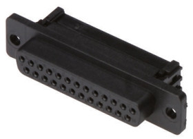 Złącze D-Sub 15-pinowe Żeński Kąt Proste Montaż na kablu raster 2.54mm Złoto na niklu