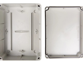 Puszka natynkowa LIGHT 241x180x96 4xM25 6xM40 IP66/67 szara EV-231