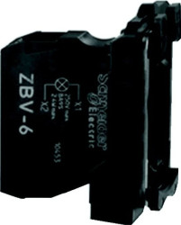 Korpus wskaźnika świetlnego zas. bezpośr. bez lampki 250V ZB4BV6