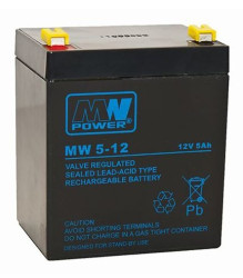 MW 5-12 akumulator żelowy AGM 12V / 5Ah