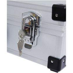 Alutec 66001 Toolbox 22&quot; Polyprop Cantilever Lid Organiser Aluminium Handle