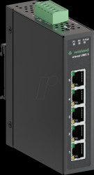 83.040.1001.0 Switch, 5-port Fast Ethernet, rail mounting
