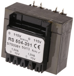 Transformator do druku 15V ac 115 V ac, 230 V ac 2 wyjścia THT 3VA