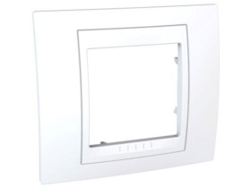 UNICA PLUS Ramka 1 pojedyncza biel polarna MGU6.002.18 SCHNEIDER ELECTRIC
