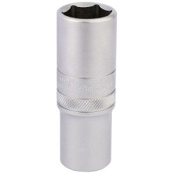 Draper Expert 16652 1/2&quot; Sq. Dr. 6 Point Metric Deep Socket (20mm)