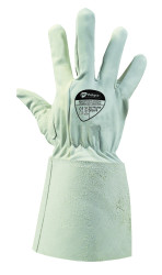 Rękawice robocze rozmiar: 8 materiał: Skóra zerwanie: 1 ścieranie: 3 zastosowanie: Bezpieczeństwo elektryczne