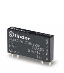 34.81.7.024.9024 Przekaźnik SSR wąskoprofilowy OC 6A/24VDC, zasilanie 24VDC,