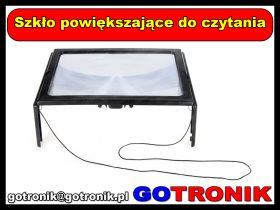 Szkło powiększające do czytania