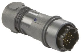 Złącze wielostykowe przemysłowe 16-pinowe Układ szeregowy Wtyczka Bulgin