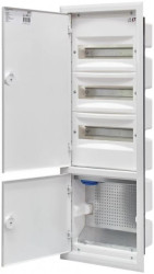 Rozdzielnica hybrydowa 3x12 podtynkowa drzwi metalowe białe / IP40 400V AC / ERP12-5-3V MEDIA 001101372