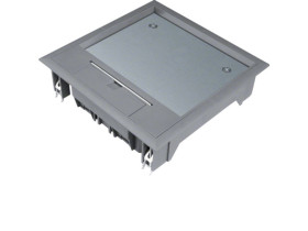 tehalit.VE-EE Pokrywa uchylna VQ06 200x2 00 wykładzina 12mm stal szary PA VQ06127011 HAGER