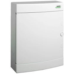 Rozdzielnica modułowa 2x12 natynkowa IP40 drzwi białe PNS