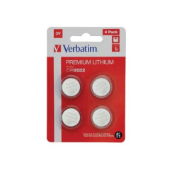 Verbatim 3V Premium Lithium Battery 4 Pack