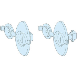 Akcesoria do obudów Panel tylny LVS01106 Obudowa IP30, kabina PrismaSeT PrismaSeT P