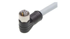 Kabel przemysłowy konfekcjonowany ze złączem Złącze M12 długość 20m Rodzaj A Żeńskie Złącze B Złącze typu Pigtail