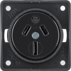 Integro Flow Gniazdo z/u /Australia/ czarny 9625605