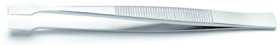 General purpose tweezers, uninsulated, antimagnetic, stainless steel, 105 mm, 127.SA.1