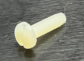 Śruba plastikowa 4-40 x 10mm