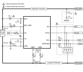 Impedance Track™ battery gas gauge solution for 1-series cell Li-ion battery packs